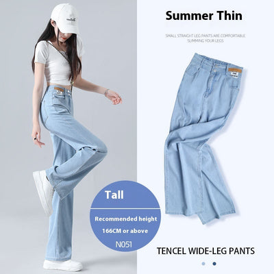 Women's Light  Wide-Leg Jeans - Shé Hauté
