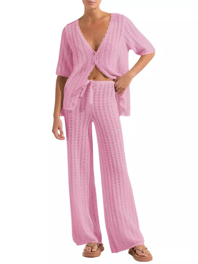 Cutout Sweater Suit