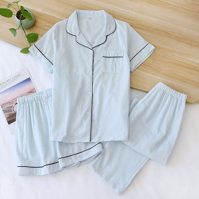 3pc Gauze Pajamas