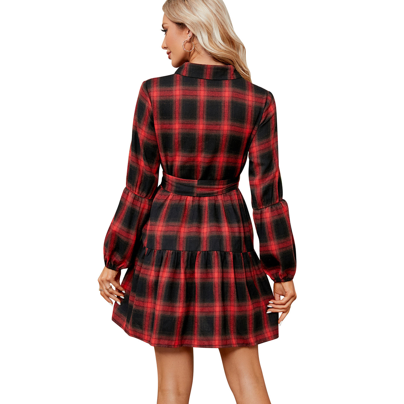 Robe de cocktail taille haute