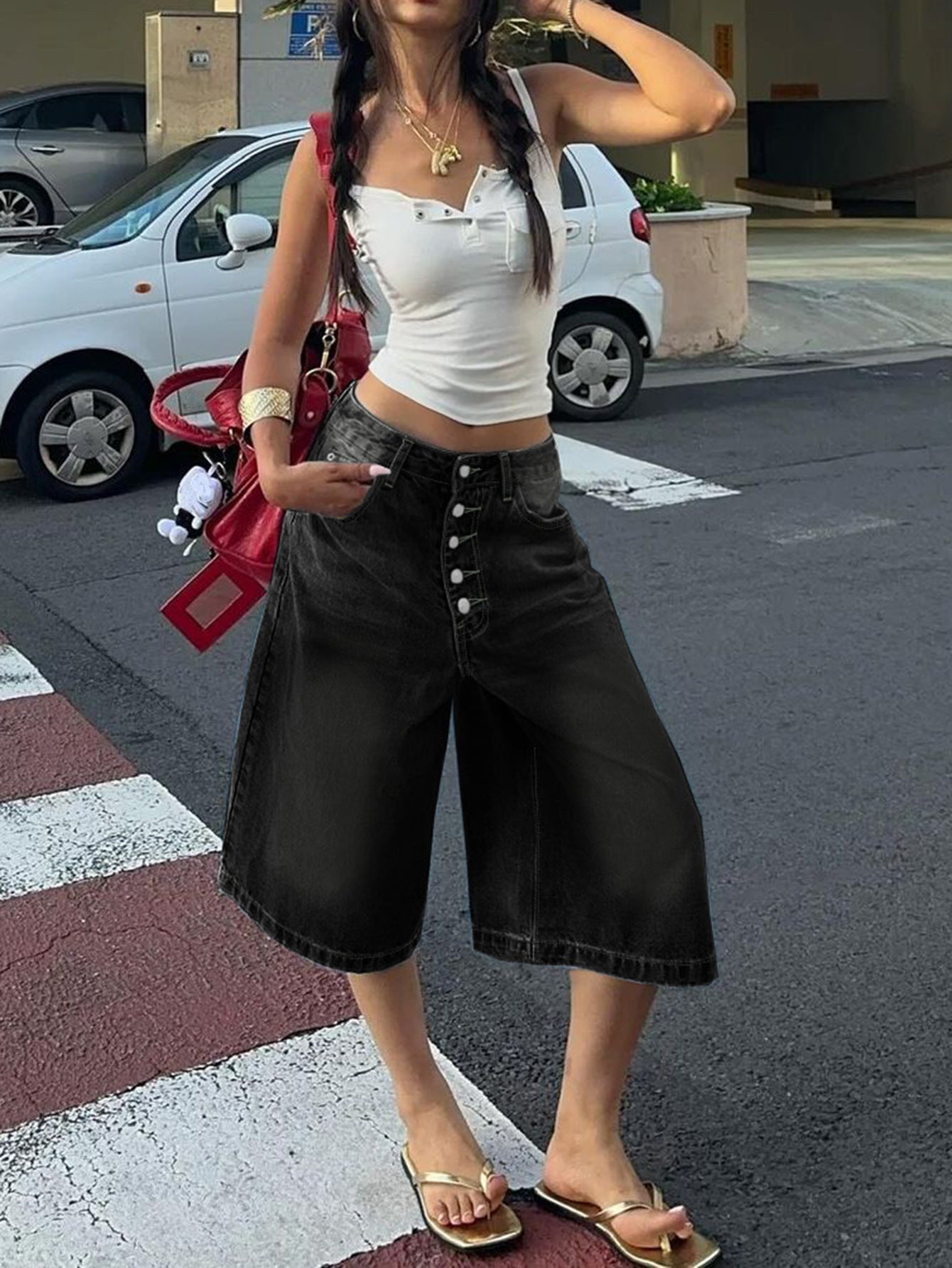 Denim Shorts - Shé Hauté