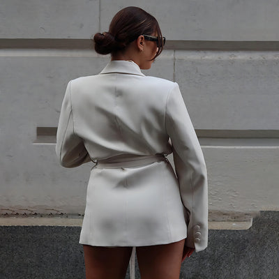 Belted Blazer