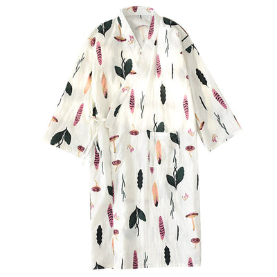 Gauze Kimono Robe