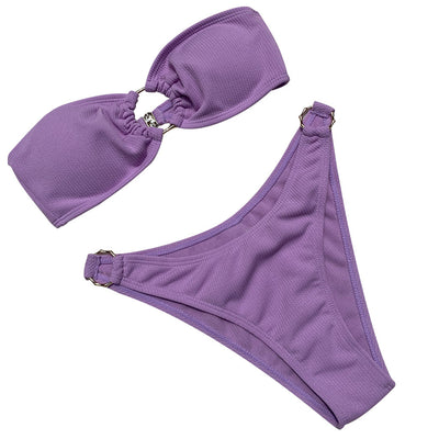 bikini with back buckle - Shé Hauté