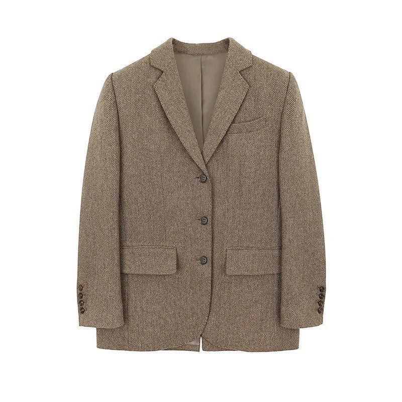 Blazer en laine tendance
