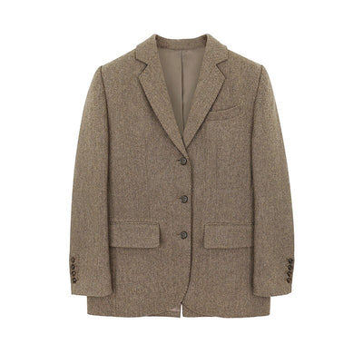 Blazer en laine tendance