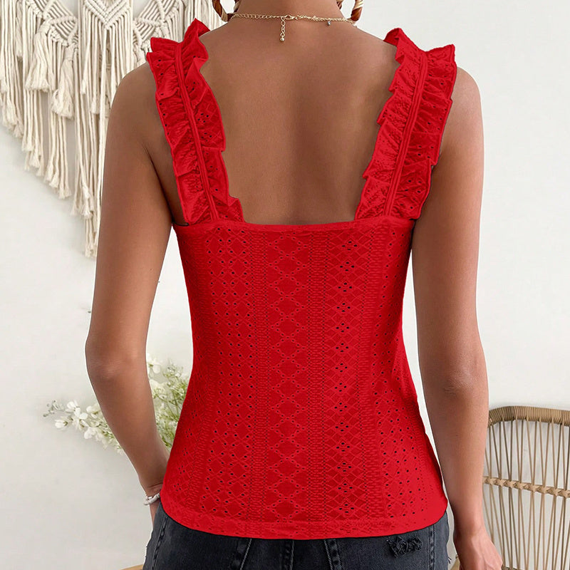 Women's Eyelet Tank TopFit