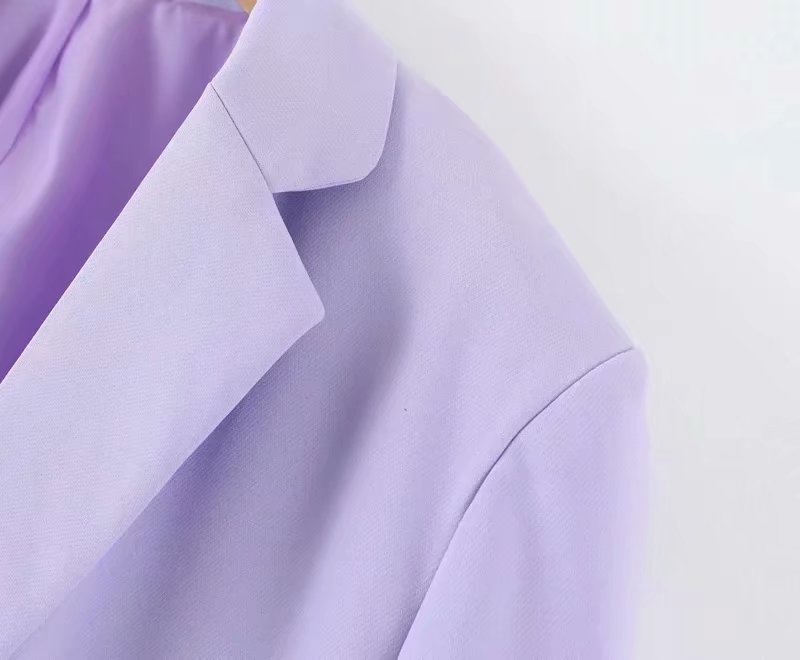 Purple Blazer