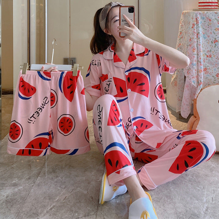 Fruit Print PJ Set