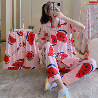 Fruit Print PJ Set