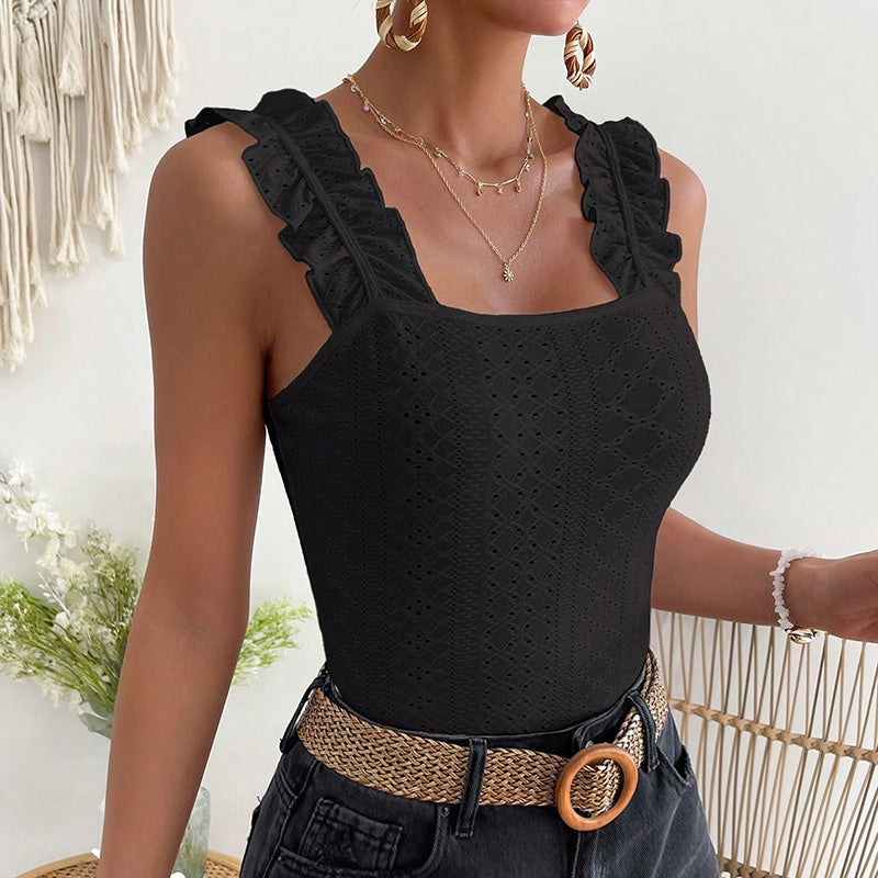 Women's Eyelet Tank TopFit