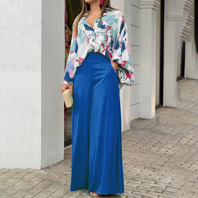 Printed Shirt Set