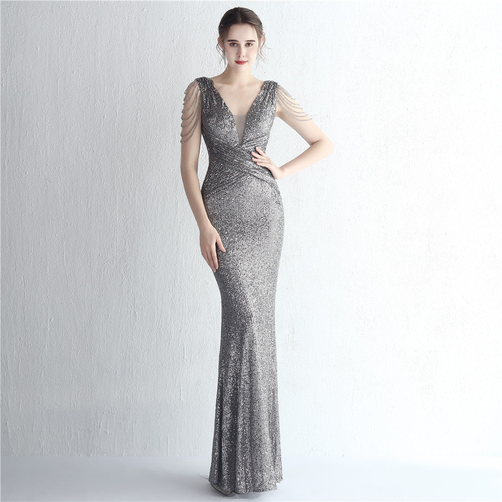 Banquet Sequin Dress