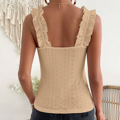 Women's Eyelet Tank TopFit