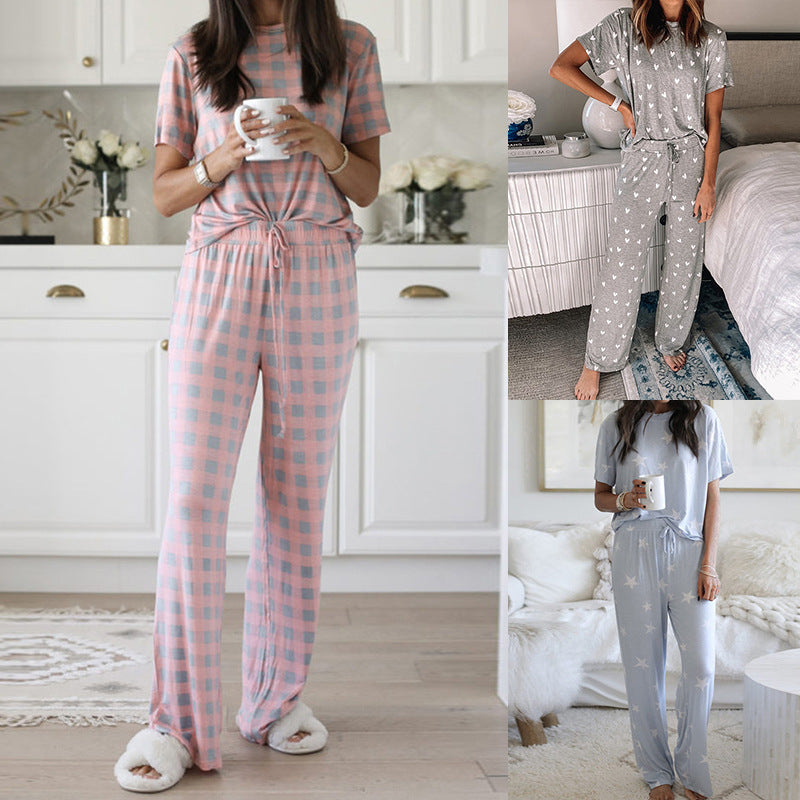 Printed PJ Set