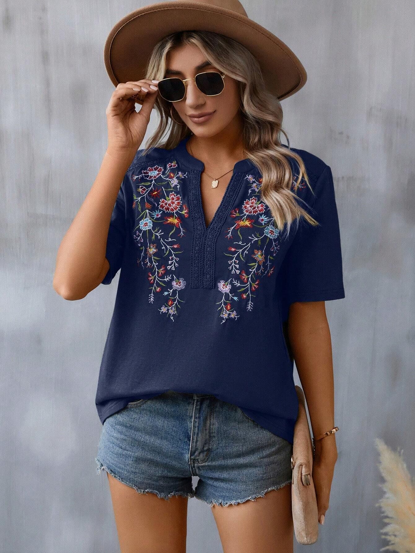 Lace Collar Blouse – Women