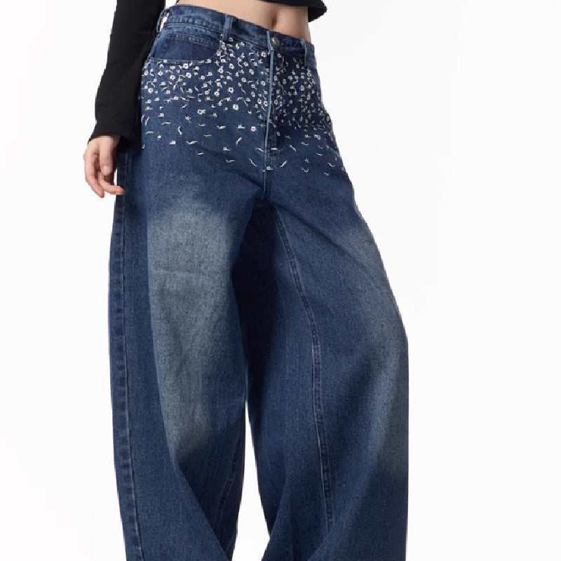 Vintage Flower Jeans