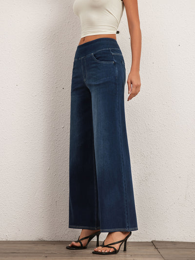Loose Fit Blue Jeans