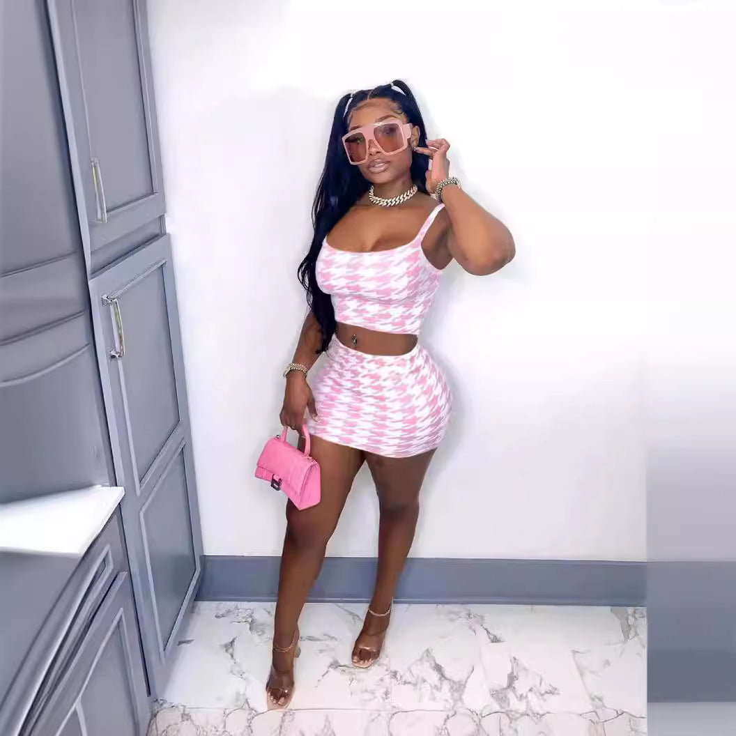Sling Top & Skirt Set