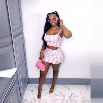 Sling Top & Skirt Set