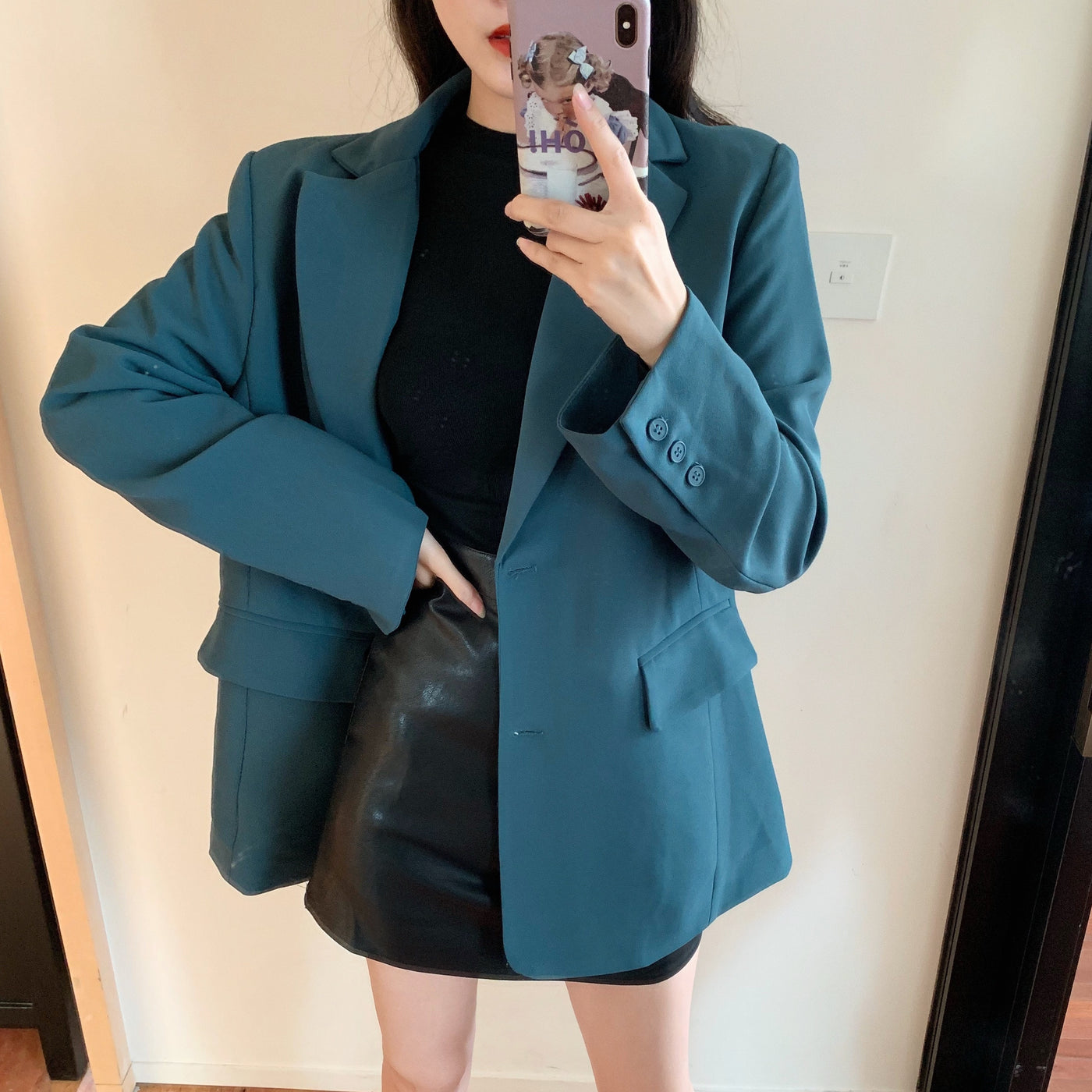 Manteau rétro britannique