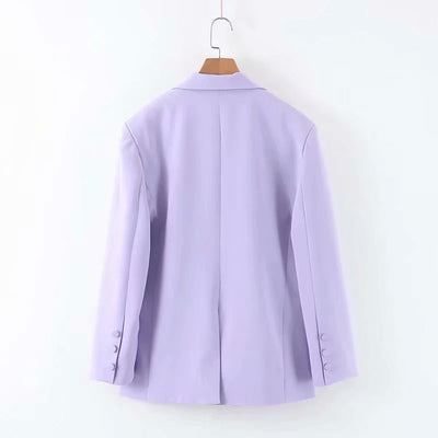 Purple Blazer