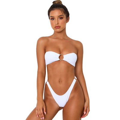 bikini with back buckle - Shé Hauté