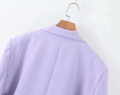 Purple Blazer