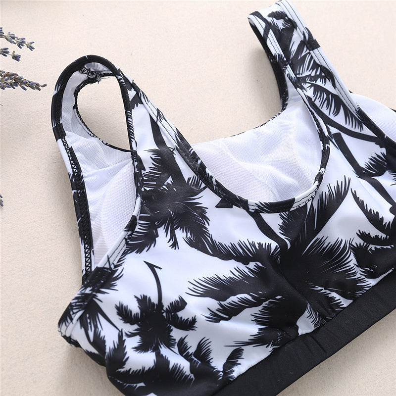 Coconut palm sports bikini - Shé Hauté