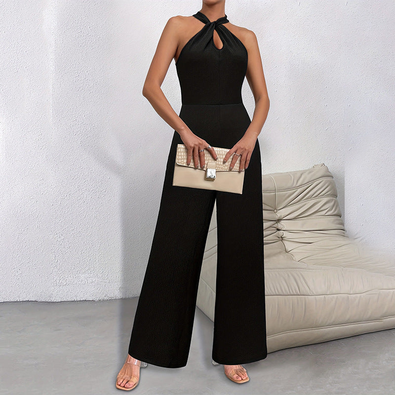 Long Sleeveless Jumpsuit