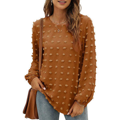 Chemisier ample en jacquard