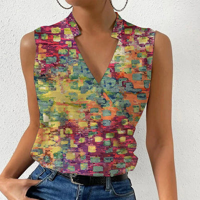 Summer Sleeveless Shirt – Women