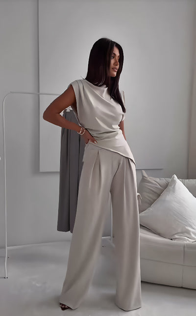 Slim Fit Two-Piece Set
