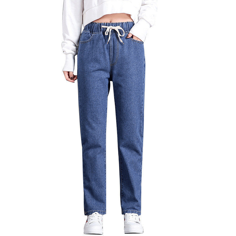 Korean Casual Straight Jeans for Women - Shé Hauté