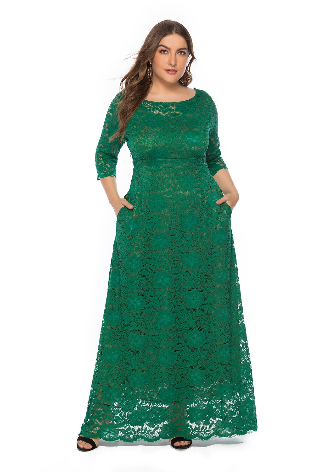 Hollow Lace Dress