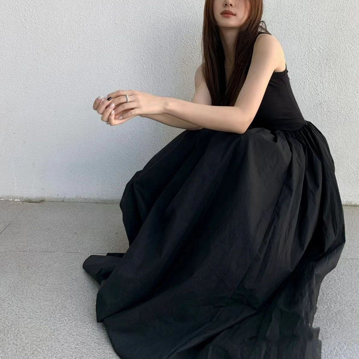 Robe noire Hepburn