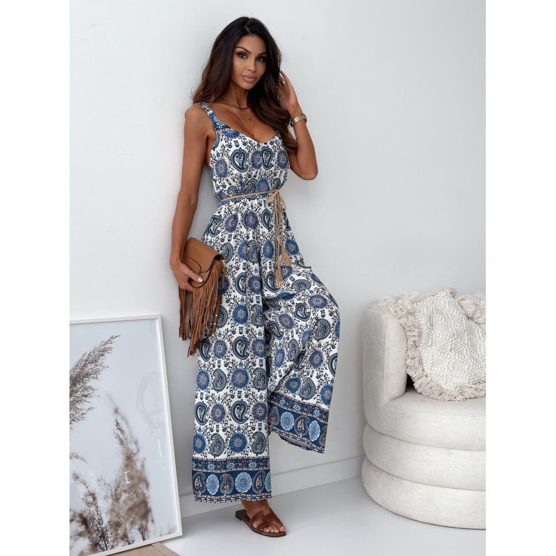 Strap One-Piece Jumpsuit