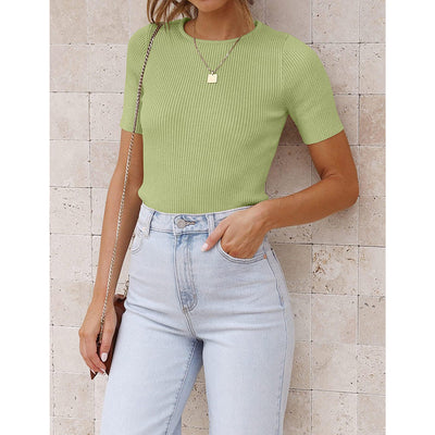 Women's Ribbed Slim Tee