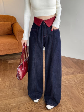 Women's High Waist Wide-Leg Pants - Shé Hauté