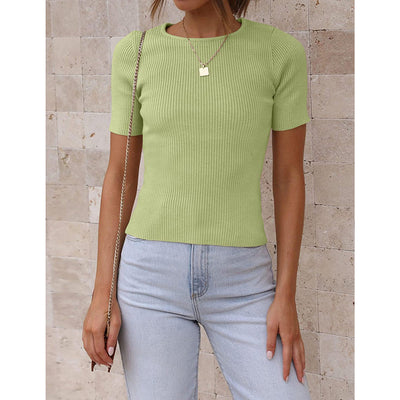 Women's Ribbed Slim Tee
