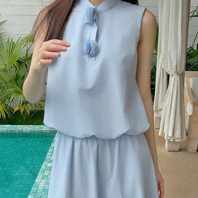 Cotton Blend Vest