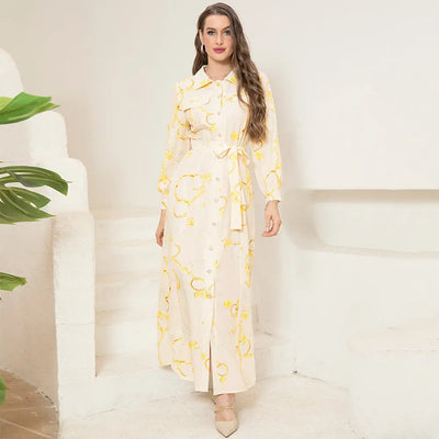 Chic Lapel Dress Shé Hauté