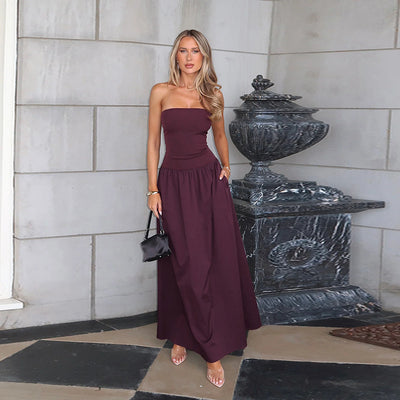 Backless Tube Dress