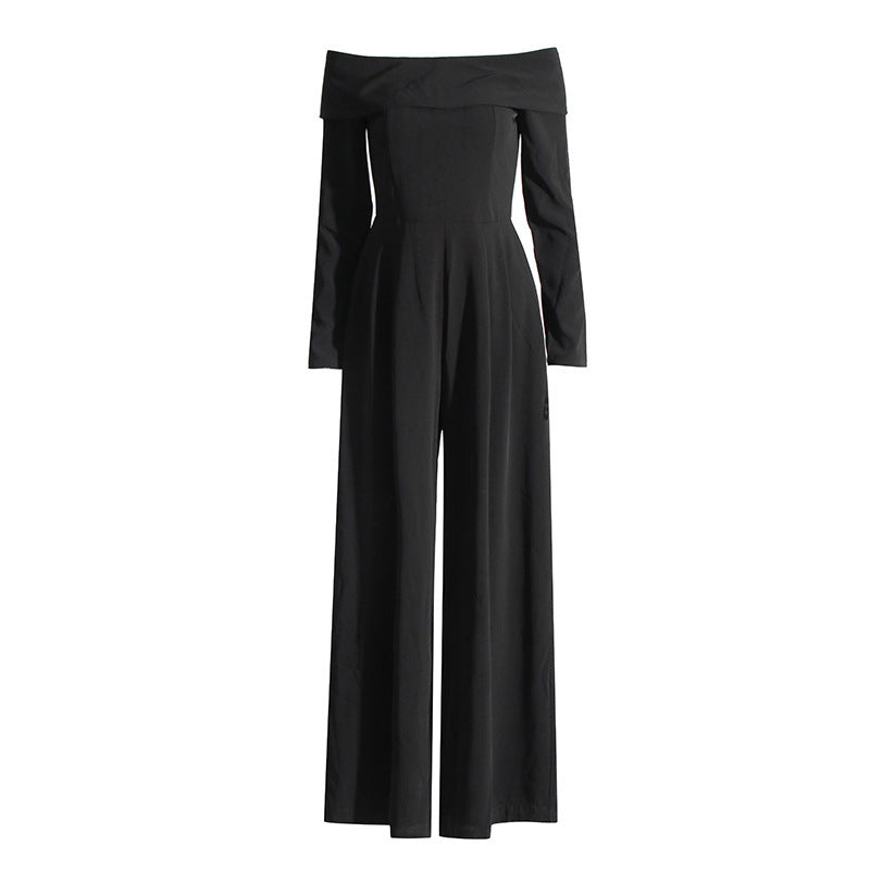 Combinaison élégante taille haute