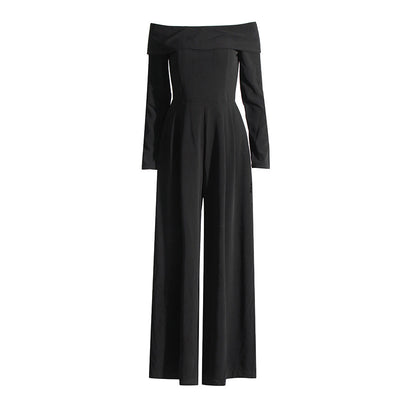 Combinaison élégante taille haute