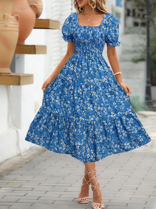 Robe carrée superposée