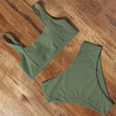 Push Up Bikini Set – Leopard Print - Shé Hauté