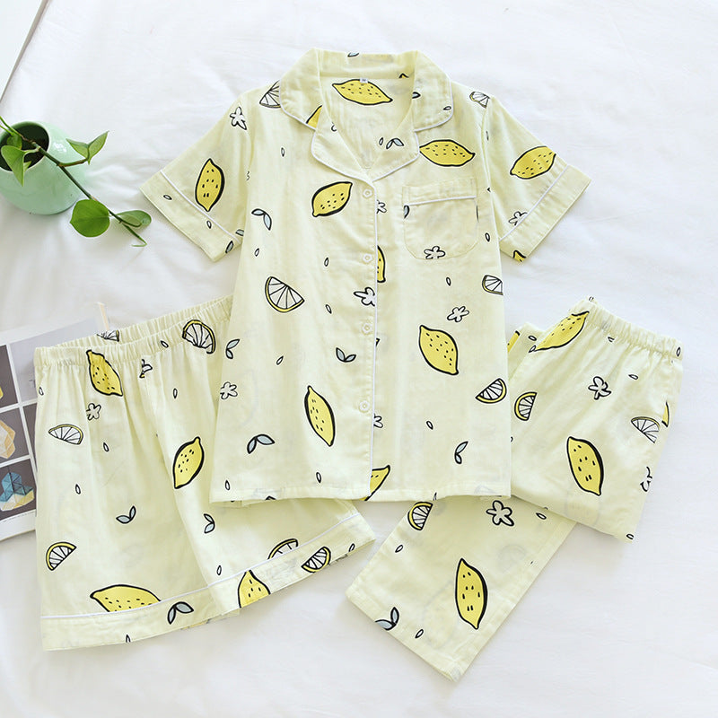 Cotton Gauze Pajamas