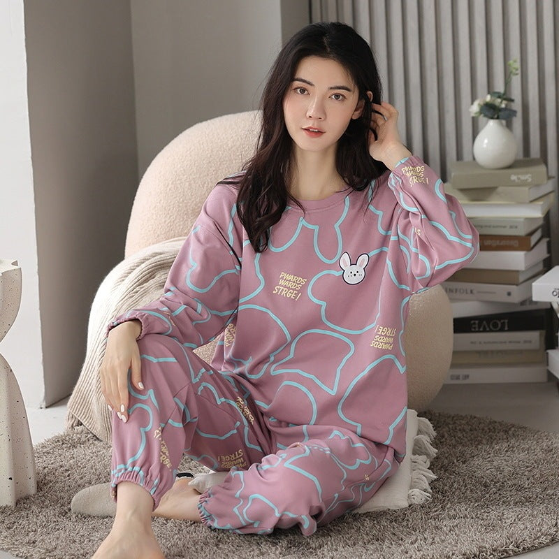 Printed Pajama Set
