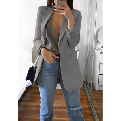 Blazer slim à revers